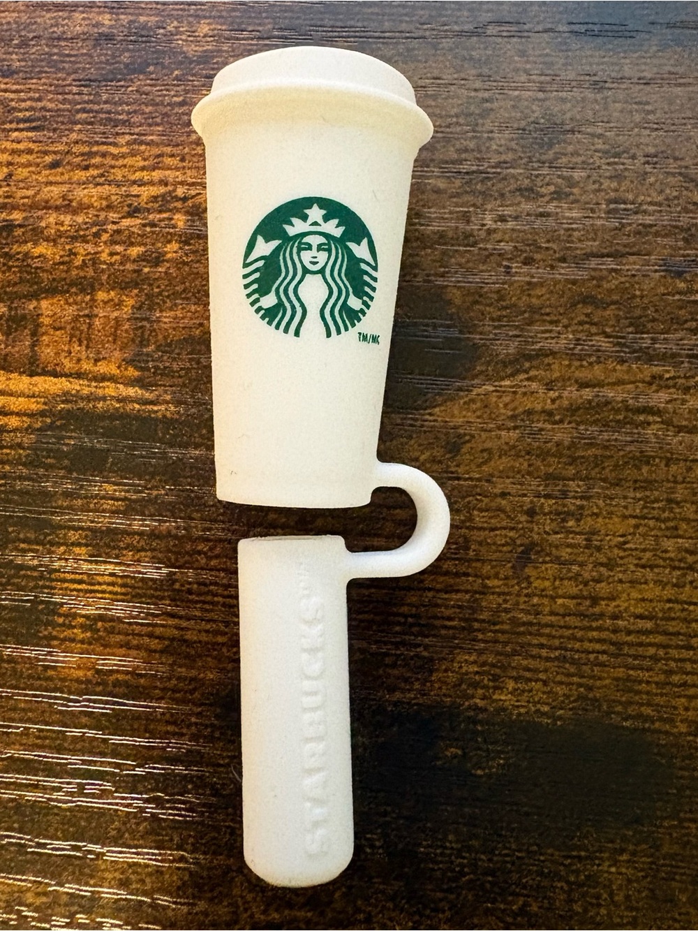 NWOB Starbucks Disney Silicone Straw Topper
